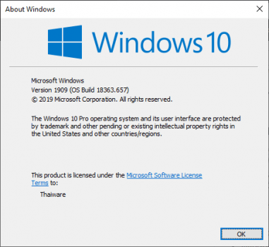 windows10 Version1809